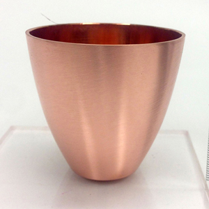 Spun Copper Sake Cup