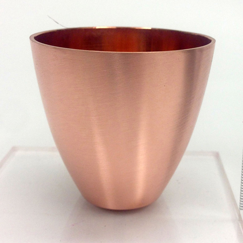 Nechamkin Spun Copper Sake Cup